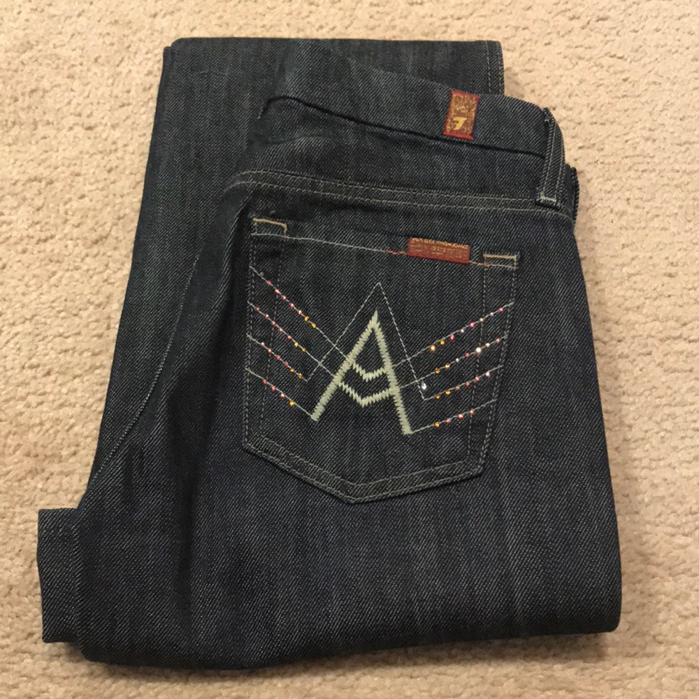 7 For All Mankind, A pocket, Original inseam